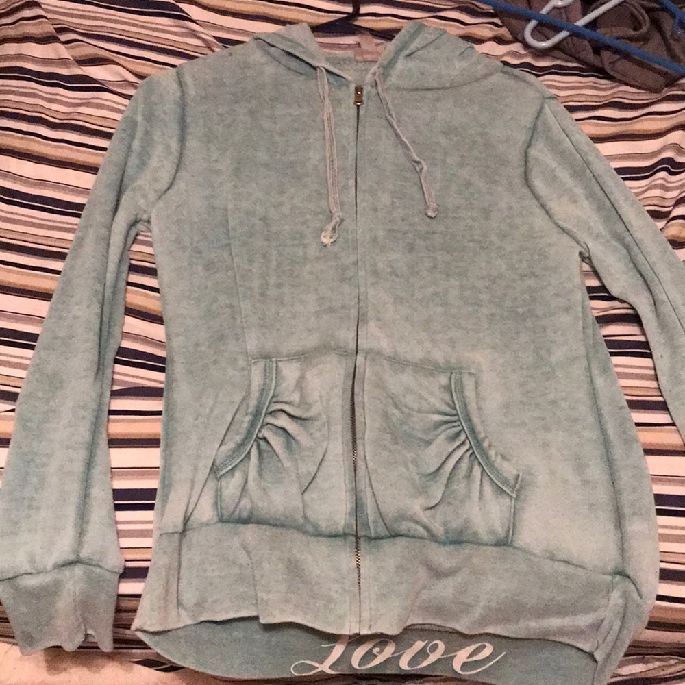 Zip up hoodie